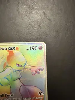 B6 (RARE) Mewtwo GX Secret Rare Shining Legends Pokemon TCG 76/73 NM Full Art - Image 4