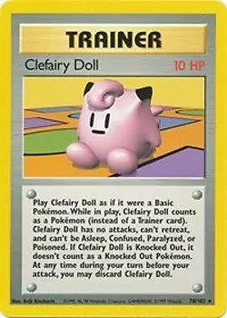 Pokemon Clefairy Doll (70/103) Base MP - Image 1