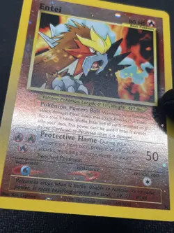 Pokemon TCG Entei 34 2001 Black Star Promo Reverse Holo Rare - Image 5