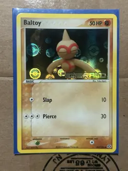 Baltoy 43/106 Common Reverse Holo Ex Emerald LP - Image 1