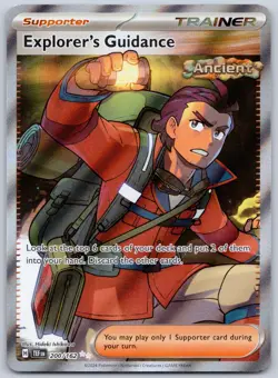 Explorer's Guidance 200/162 (NM) - SV05: Temporal Forces Ultra Rare Pokemon TCG - Image 1