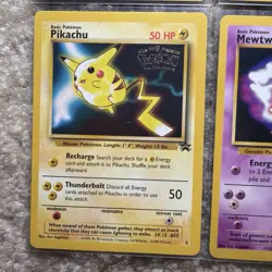 Pokemon 1999 The First Movie Black Star Promo Card Set Of 4 Complete Set - Image 3