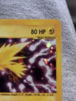 Pokemon TCG Zapdos Holo Rare H32/H32 Aquapolis - Image 3