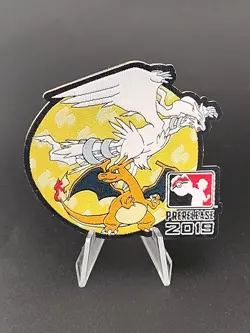 10x Lot Pokemon 2019 Prerelease Zekrom Pikachu Charizard Reshiram Patch Team Up - Image 2