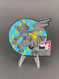 10x Lot Pokemon 2019 Prerelease Zekrom Pikachu Charizard Reshiram Patch Team Up - Image 4