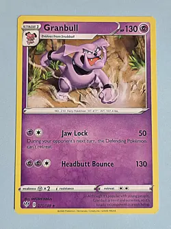 2020 Granbull 71/189 - Rare - Darkness Ablaze - NM Pokemon TCG - Image 1