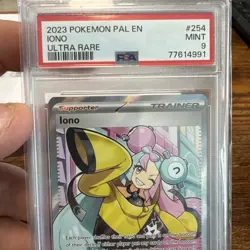 Iono 254/193 Sv02: Paldea Evolved Holo PSA 9 Ultra Rare POKEMON - Image 3