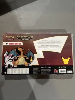 SEALED Pokemon Celebrations Special V Memories Lance's Charizard & Dark Sylveon - Image 2