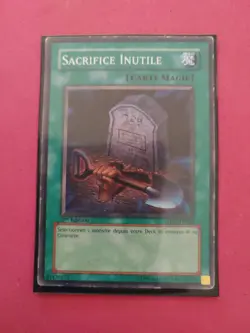 Sacrifice Inutile Carte Yu Gi Oh Francais Sdrl - Image 1
