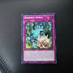 Yu-Gi-Oh Doom Of Dimensions 1st Edition Dominos Spiral Super Rare Dood-En079 - Image 1