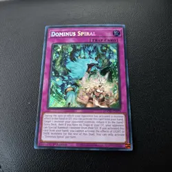 Yu-Gi-Oh Doom Of Dimensions 1st Edition Dominos Spiral Super Rare Dood-En079 - Image 2