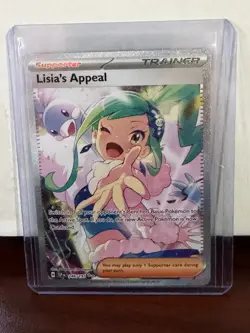 Lisia's Appeal 246/191 Special Illustration Rare Surging Sparks - NM Pokemon - Image 1