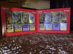 NEW Pokemon 4 Mini Tins 4 Promo Cards Bundle 151 Sam's Club IN HAND - LOT OF 2 - Image 1