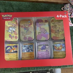 NEW Pokemon 4 Mini Tins 4 Promo Cards Bundle 151 Sam's Club IN HAND - LOT OF 2 - Image 3