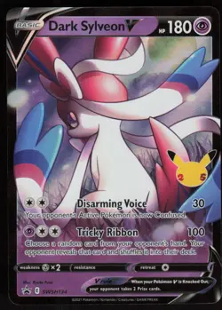 Dark Sylveon V SWSH134: Sword & Shield Promo Cards Pokemon TCG Near Mint - Image 1