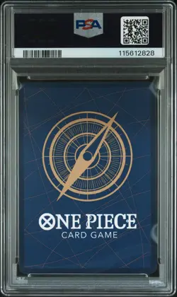 ONE PIECE OP10-111 ALTERNATE ART / PARALLEL MONKEY D. LUFFY PSA 10 ROYAL BLOOD - Image 2