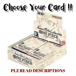 (READ DESCRIPTION) Choose Your Card One Piece CCG EB02 "Anime 25th Collection" - Image 1