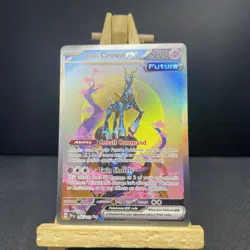 Pokemon Iron Crown ex Special Illustration Rare Temporal Forces 206/162 - Image 1