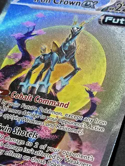 [NM] Iron Crown EX 206/162 Special Illustration Rare Temporal Forces - Image 2