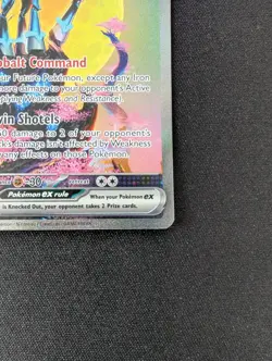 Iron Crown ex 206/162 Pokemon TCG Temporal Forces Special Illustration Rare - Image 5