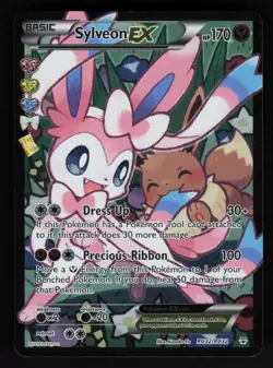 Sylveon EX RC32/RC32 Generations: Radiant Collection Pokemon TCG Card - Image 1