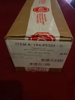 Pokemon TCG SV01 2023 Scarlet And Violet Booster Box Case (FACTORY SEALED CASE) - Image 1