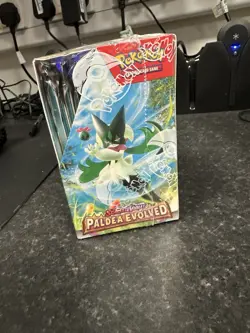 Pokemon TCG Paldea Evolved Half Booster Box 18 Packs Brand New Sealed - Image 4