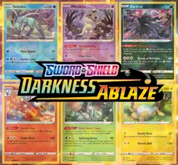 Pokemon TCG SWSH Darkness Ablaze | Choose Your Card | Reverse Holo/Holo | NM - Image 1