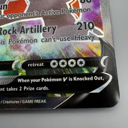 Pokemon TCG Rhyperior V 181/189 SWSH Darkness Ablaze Holo Full Art Ultra Rare - Image 3