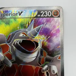 Pokemon TCG Rhyperior V 181/189 SWSH Darkness Ablaze Holo Full Art Ultra Rare - Image 4