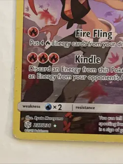 Pokemon TCG Torkoal 237/236 Secret Rare Full Art, Sun & Moon Cosmic Eclipse - Image 5