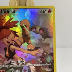 Pokemon TCG Torkoal 237/236 Sun Moon Cosmic Eclipse Secret Rare Trainer Gallery - Image 3