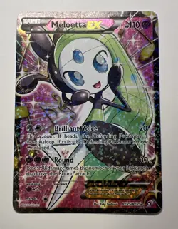 2013 Pokemon Meloetta EX (Full Art) #RC25 Legend Treasures: Radiant Coll. Holo - Image 1