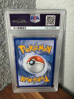 2013 POKEMON B&W LEGEND TREASURES RADIANT COLL #RC22 FULL ART/RESHIRAM PSA 8 - Image 2