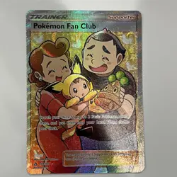 Pokemon Fan Club (Full Art) 155/156 Sm-Ultra Prism Holo - Image 1