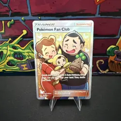 Pokemon Fan Club (Full Art) 155/156 Sm-Ultra Prism Holo NM - Image 1