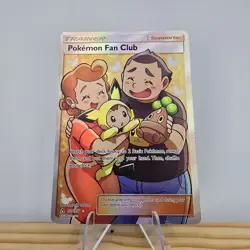 Pokemon Fan Club (Full Art) 155/156 Sm-Ultra Prism Holo NM - Image 1