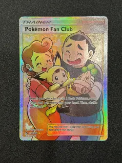Pokemon Fan Club (Full Art) 155/156 Sm-Ultra Prism Holo - Image 1