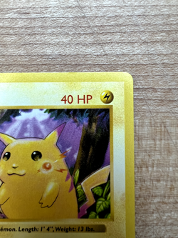 Pikachu (Red Cheeks) 058/102 Pokemon TCG Shadowless Base Set - NM - Image 3