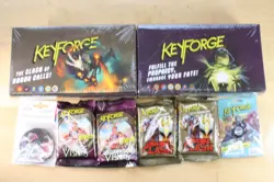 KeyForge: Prophetic Visions Sealed Archon + Crucible Clash Foil Card pack + More - Image 1