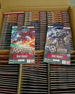 GUNDAM CARD GAME Dual Impact Sleeved Booster Packs Lot of 20 Sealed GD02 English - Image 1