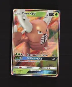 Pinsir GX 6/68 Hidden Fates Ultra Rare Holo Pokemon Card - Image 1