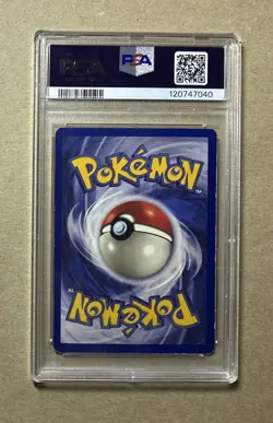 1999 Pokemon Base Set Blastoise Holo Card #2 PSA 4 - Image 2