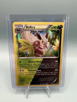 Shiftry - Cosmos Holo - Steam Siege 11/114 Rare Pokemon Card NM - Image 1