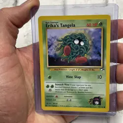 Erika's Tangela 79/132 Gym Heroes Pokemon Card NM Vintage Vtg Nintendo TCG WOTC - Image 1