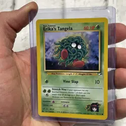 Erika's Tangela 79/132 Gym Heroes Pokemon Card NM Vintage Vtg Nintendo TCG WOTC - Image 2