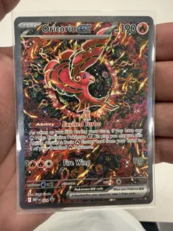 Pokemon Oricorio EX TCG #111/080 Inferno x Full Art Holo Card Promo - Image 1
