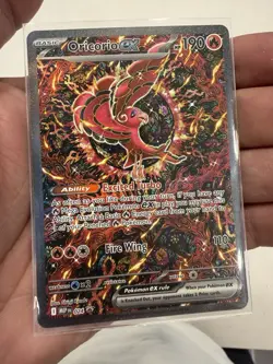 Pokemon Oricorio EX TCG #111/080 Inferno x Full Art Holo Card Promo - Image 2