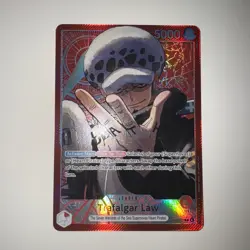 One Piece TCG OP14-001 Trafalgar Law Leader Alt Art AA Card Game CCG English - Image 1