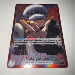 One Piece TCG OP14-001 Trafalgar Law Leader Alt Art AA Card Game CCG English - Image 4